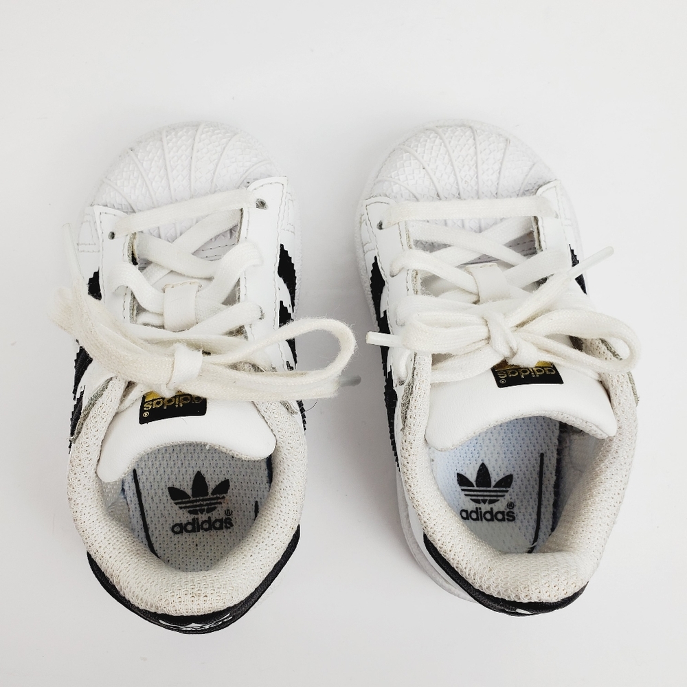 Adidas Superstar Kids Lace-up Age 5K EUC - Picture 5 of 10